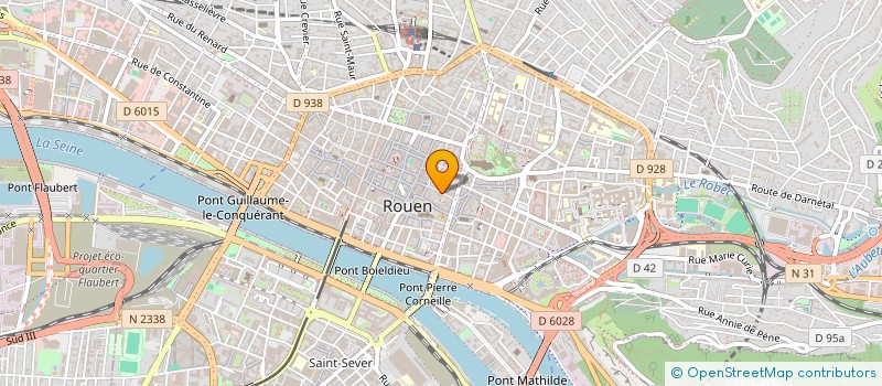 localisation de l'entreprise JACOTTE ET JAVOTTE à ROUEN