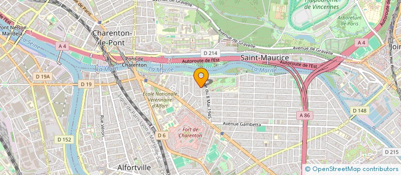 localisation de l'entreprise JACOU à MAISONS-ALFORT