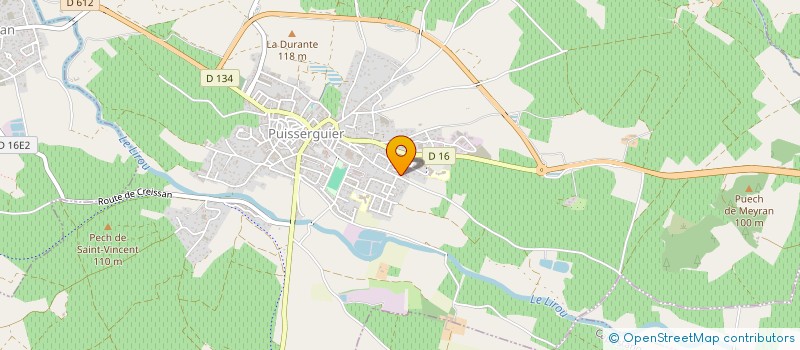 localisation de l'entreprise JACOUTOT  PUISSERGUIER