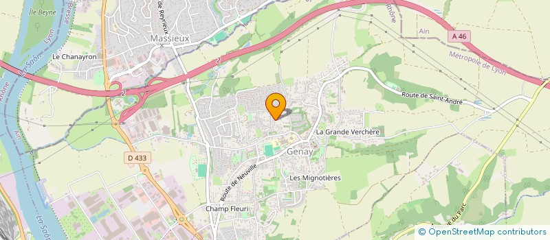 localisation de l'entreprise JACOUTY  GENAY