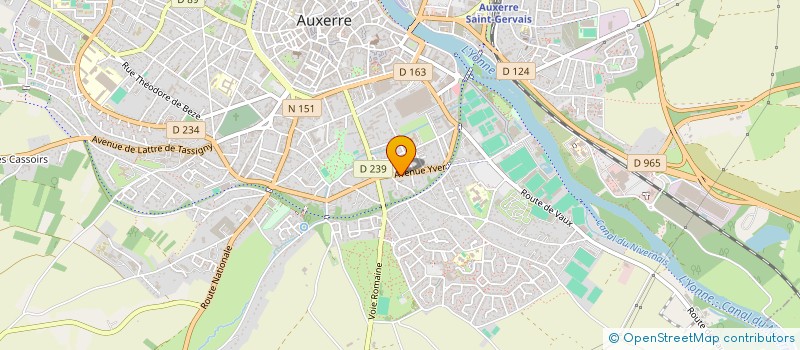 localisation de l'entreprise JACQ'5 à AUXERRE