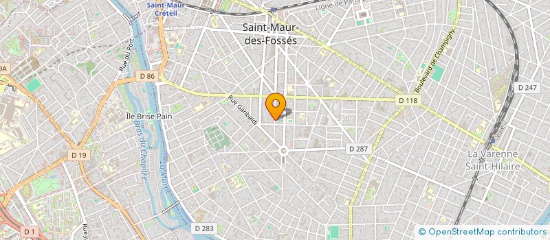 localisation de l'entreprise JACQ à SAINT-MAUR-DES-FOSSES