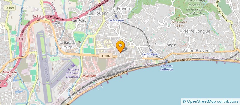 localisation de l'entreprise JACQ PHIL à CANNES