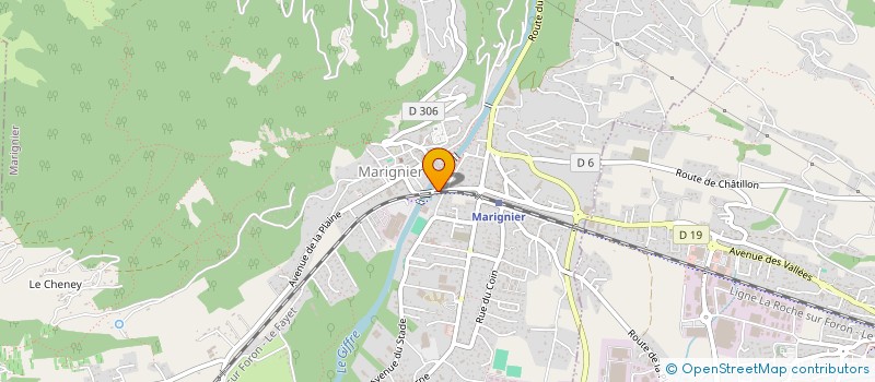 localisation de l'entreprise JACQIMMO  MARIGNIER