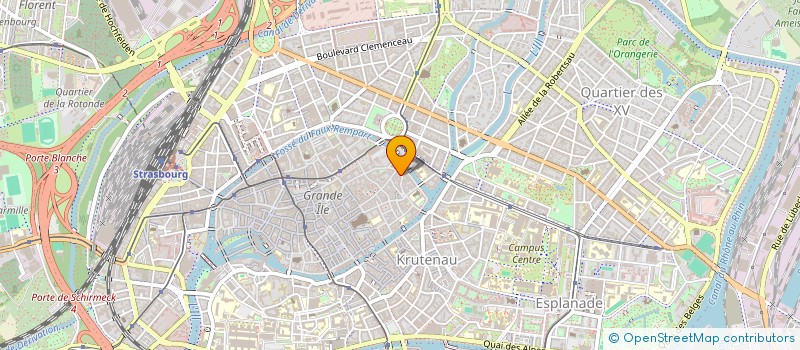 localisation de l'entreprise JACQRALLY à STRASBOURG