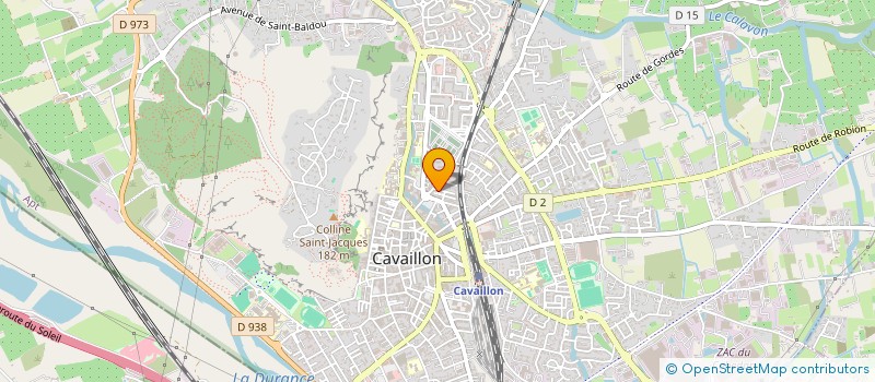 localisation de l'entreprise JACQU'FRUITS  CAVAILLON