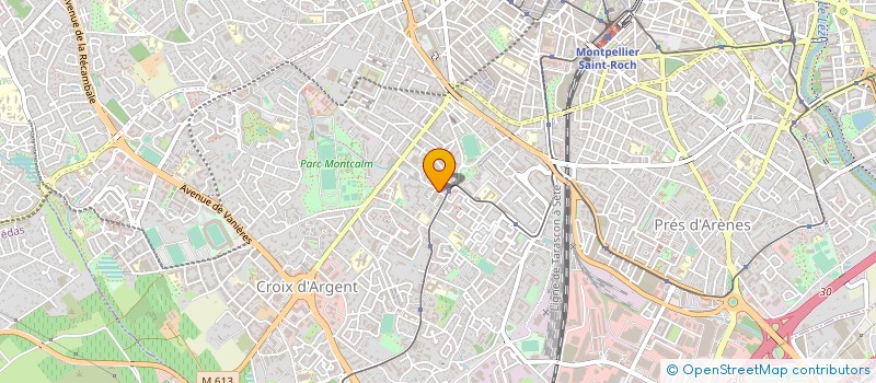 localisation de l'entreprise JACQUAND LE PAVIE  MONTPELLIER