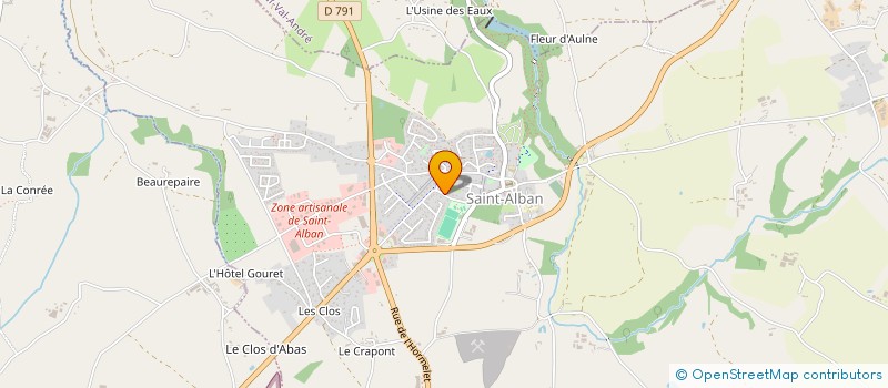 localisation de l'entreprise JACQUART EVENTS à LAMBALLE-ARMOR