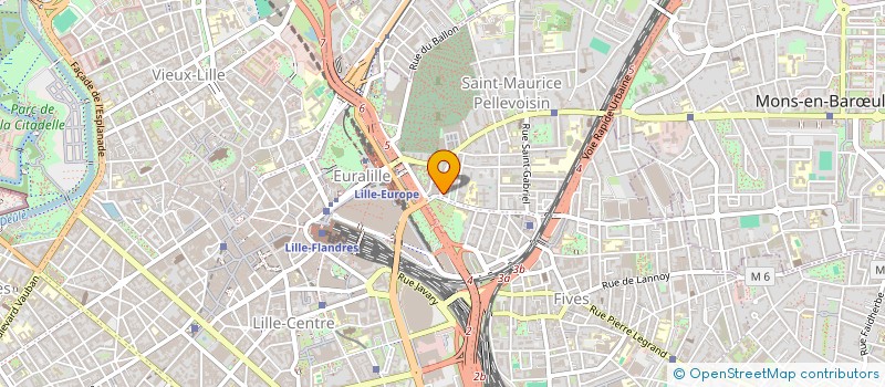 localisation de l'entreprise JACQUART LMNP à LILLE