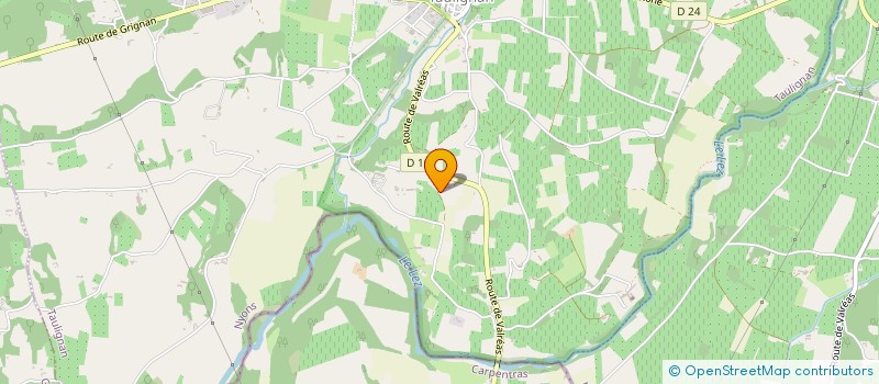 localisation de l'entreprise JACQUEDROME  TAULIGNAN