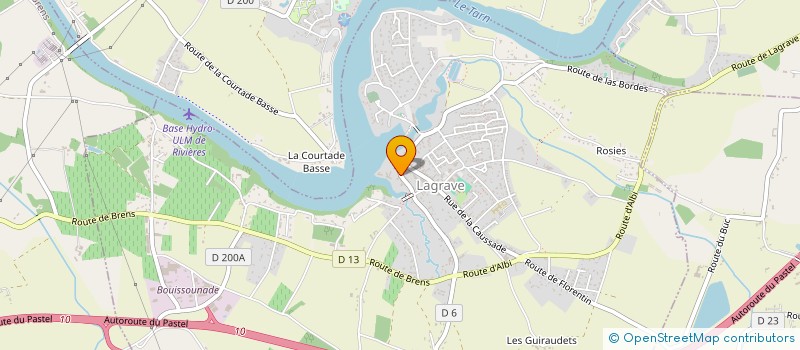 localisation de l'entreprise JACQUELINE CLEMENCE à ALBI