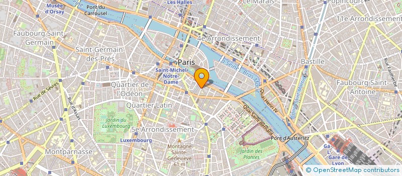 localisation de l'entreprise JACQUELINE COLOMBANI SARL  PARIS