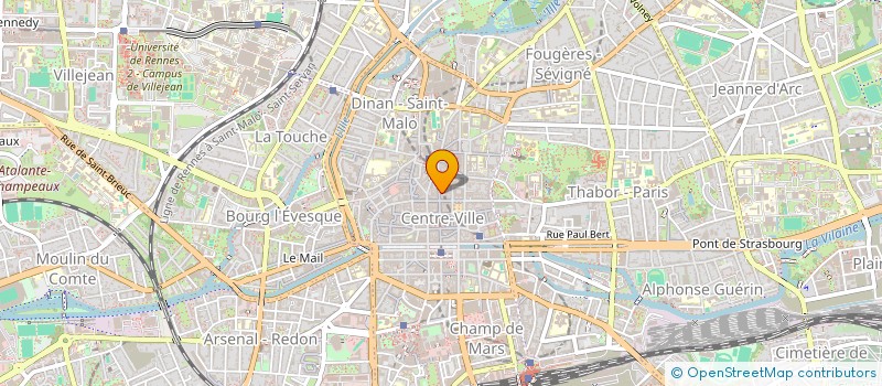 localisation de l'entreprise JACQUELINE COUTURE  RENNES