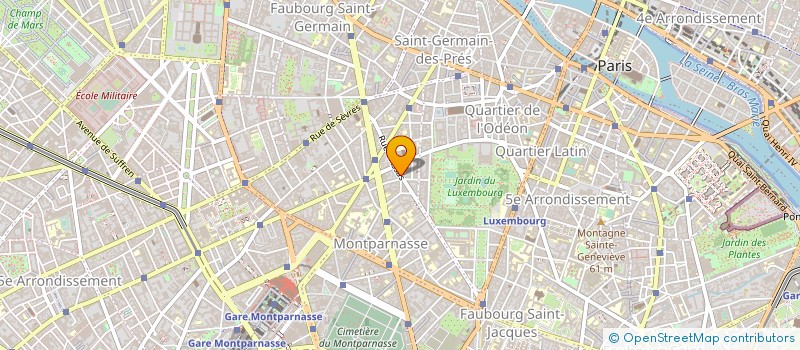 localisation de l'entreprise JACQUELINE ET HENRI BOIFFILS  PARIS