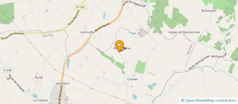 localisation de l'entreprise JACQUELINE ET MICHEL RICHARD  SEYCHES