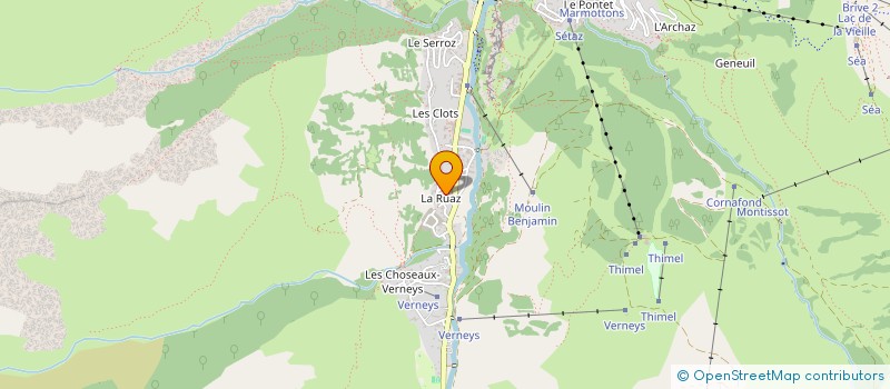 localisation de l'entreprise JACQUEMART - BRIQUET INDIVISION  VALLOIRE