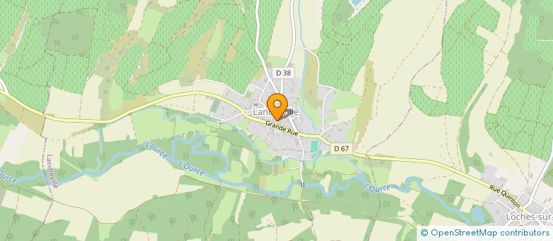 localisation de l'entreprise JACQUENET-MONGEOT à LANDREVILLE
