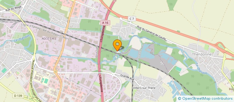 localisation de l'entreprise JACQUERIES MEDIA  ALLONNE