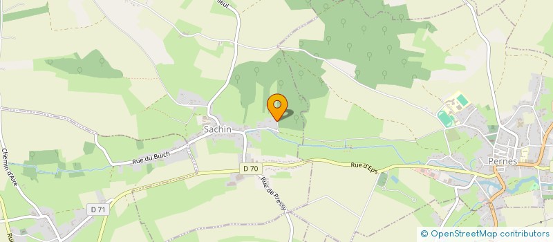 localisation de l'entreprise JACQUES  SACHIN