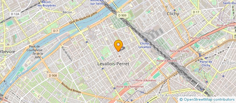 localisation de l'entreprise JACQUES à LEVALLOIS-PERRET