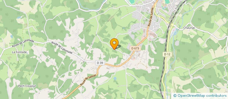 localisation de l'entreprise JACQUES ARPAILLANGE à GOURDON