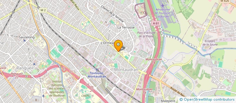 localisation de l'entreprise JACQUES BONO à TOULOUSE