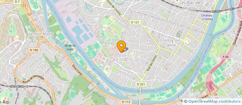 localisation de l'entreprise JACQUES CARTIER  CROISSY-SUR-SEINE