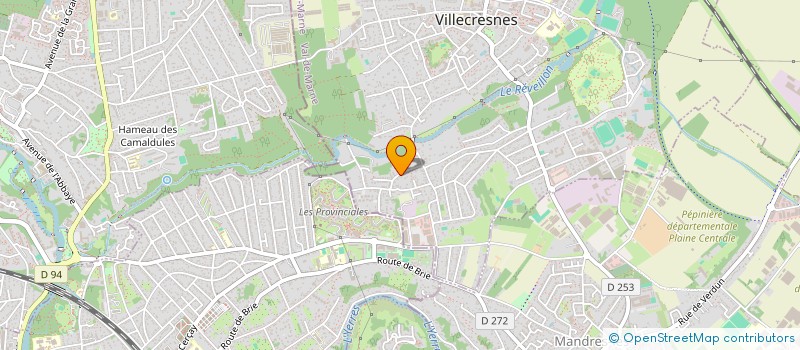 localisation de l'entreprise JACQUES CAZENEUVE S.A.R.L.  VILLECRESNES