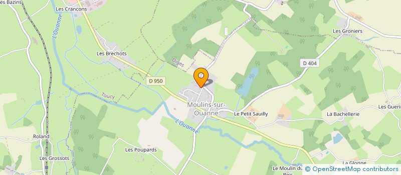 localisation de l'entreprise JACQUES CHOUBARD à MOULINS-SUR-OUANNE