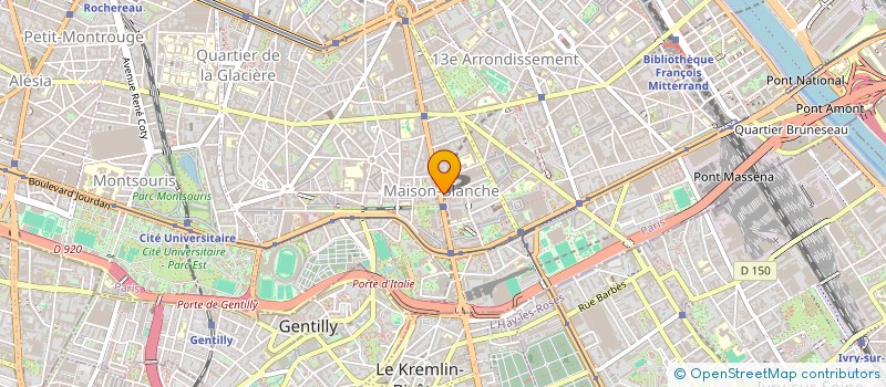 localisation de l'entreprise JACQUES CLUB COIFFURE à PARIS