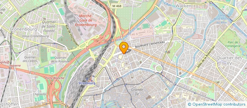 localisation de l'entreprise JACQUES DE JUVIGNY PARTICIPATIONS à STRASBOURG