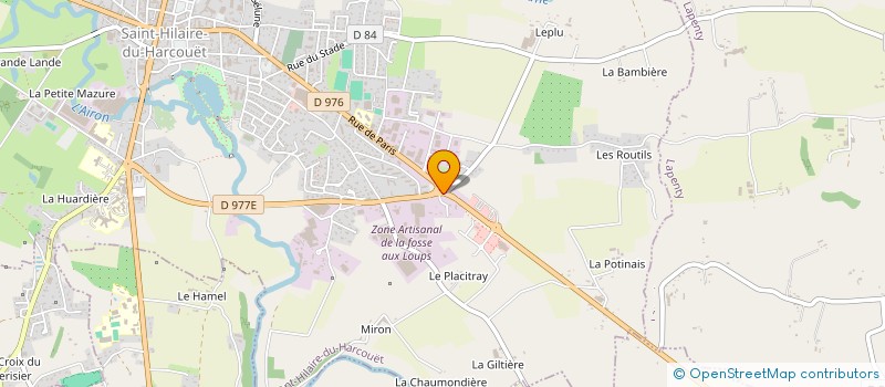 localisation de l'entreprise JACQUES DENYS à SAINT-HILAIRE-DU-HARCOUET