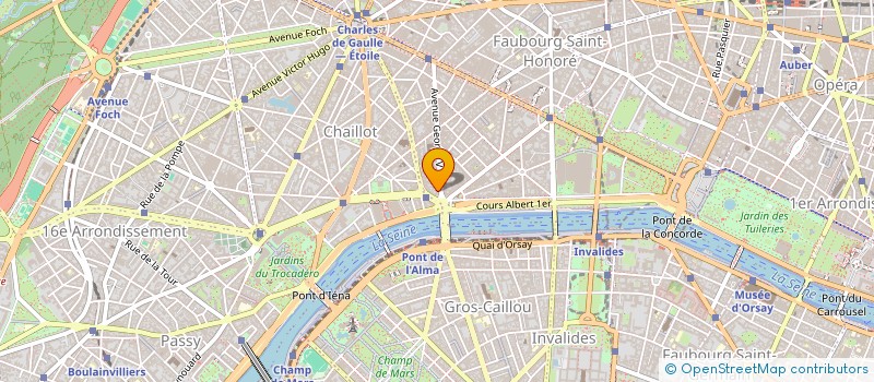 localisation de l'entreprise JACQUES EMMANUEL CREATION  PARIS