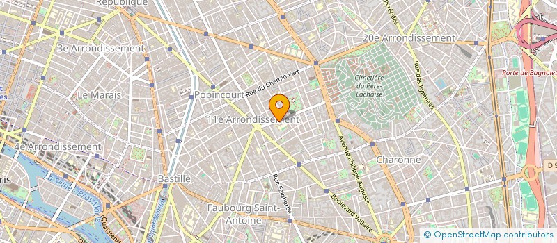 localisation de l'entreprise JACQUES ET RICHARD à PARIS