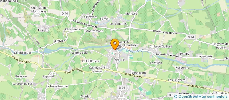 localisation de l'entreprise JACQUES FEVRIER ELECTRICITE  COGNY