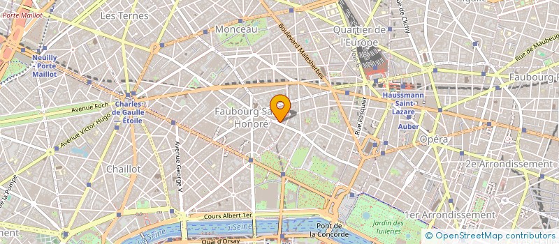 localisation de l'entreprise JACQUES FRANCE  PARIS