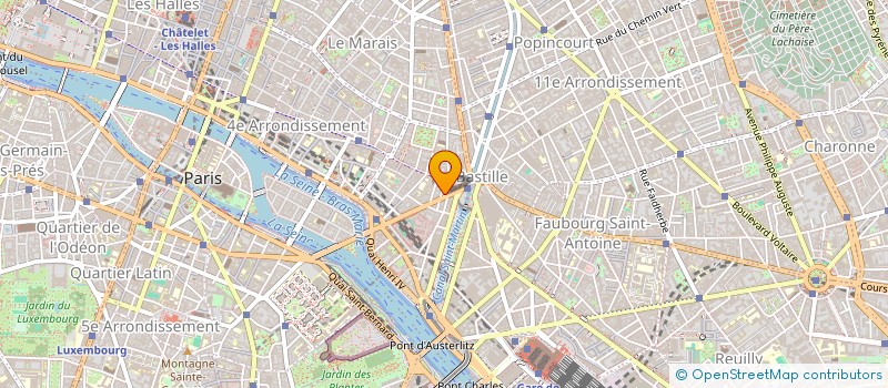 localisation de l'entreprise JACQUES FRANCK PETIT à PARIS