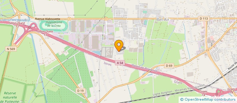 localisation de l'entreprise JACQUES FREDERIC FRANCOIS -BONGARCON  SALON-DE-PROVENCE