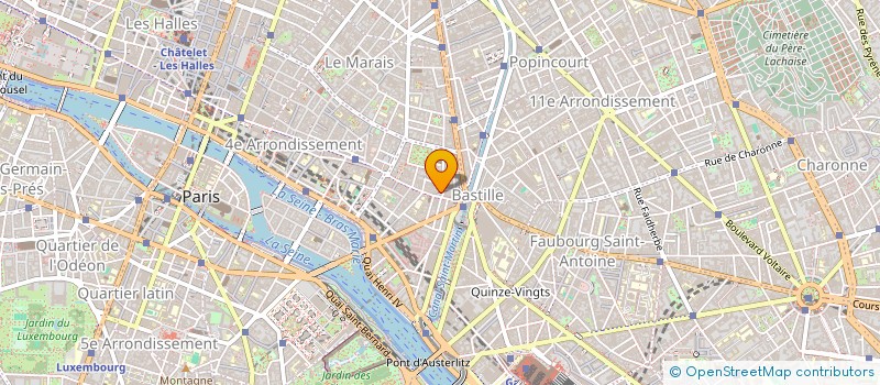 localisation de l'entreprise JACQUES FROMAGE ASSOCIATION  PARIS