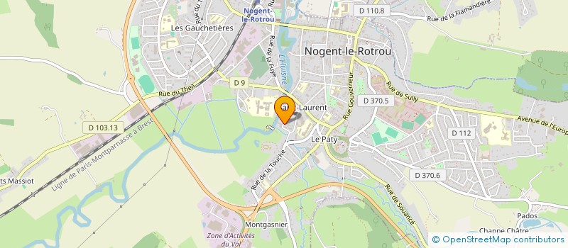 localisation de l'entreprise JACQUES LERER DIFFUSION à NOGENT-LE-ROTROU