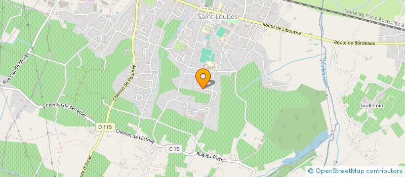 localisation de l'entreprise JACQUES MAUREL AGENCEMENT  SAINT-LOUBES