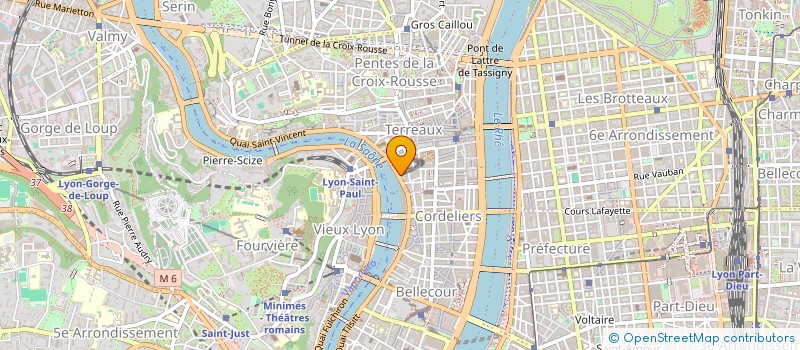 localisation de l'entreprise JACQUES MORELLO STUDIO à LYON