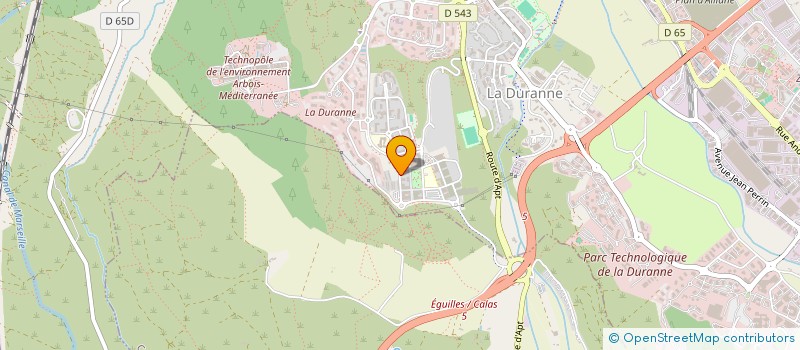 localisation de l'entreprise JACQUES NI.  SAINT-VICTORET