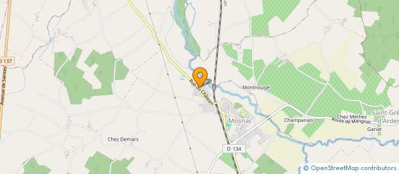 localisation de l'entreprise JACQUES OLIVIER  MOSNAC