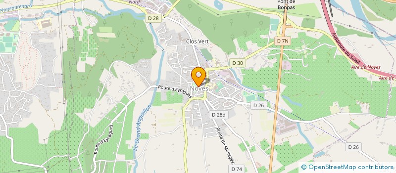 localisation de l'entreprise JACQUES PERLES SA  NOVES