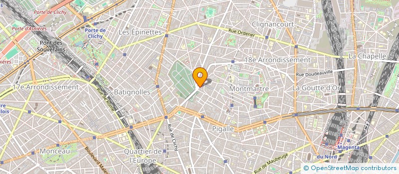 localisation de l'entreprise JACQUES POIRIER & ASSOCIES  PARIS