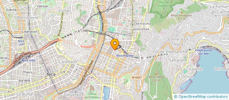 localisation de l'entreprise JACQUES REGGIANI ET SES AMIS  NICE