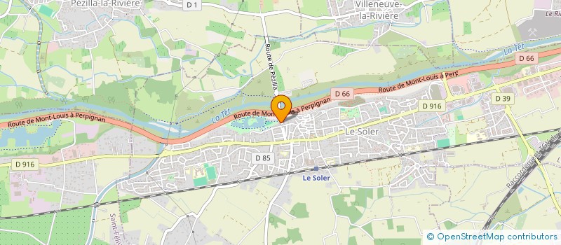 localisation de l'entreprise JACQUES RENE  LE SOLER