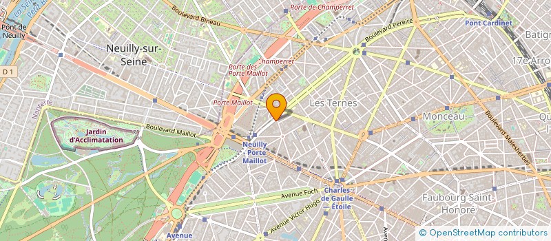 localisation de l'entreprise JACQUES SAVOYE SA à PARIS
