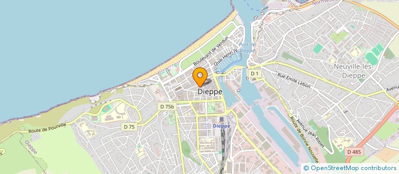 localisation de l'entreprise JACQUES SELMANI  DIEPPE